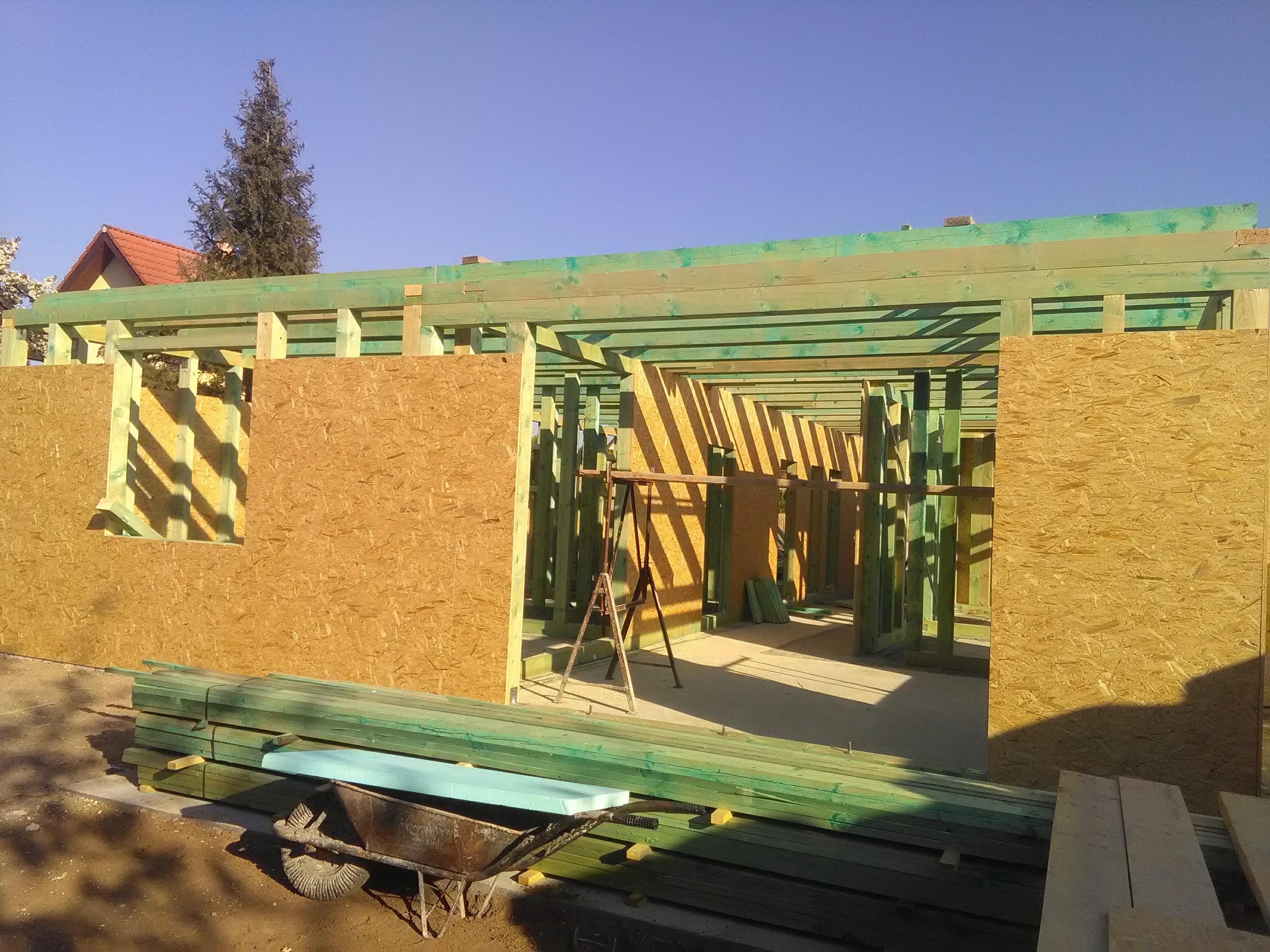 Családi ház építése